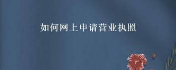網(wǎng)上怎么申請營業(yè)執(zhí)照?(2023詳細辦理流程)