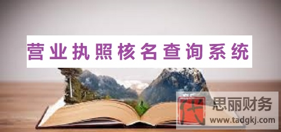 營業(yè)執(zhí)照核名查詢系統(tǒng)（最新官網(wǎng)網(wǎng)址查詢）