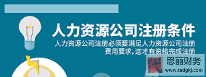 人力資源公司注冊條件是什么?