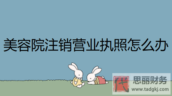 美容院注銷營業(yè)執(zhí)照怎么辦理？（2025最新注銷流程）