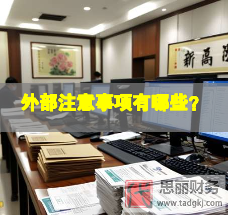 外部注意事項有哪些？