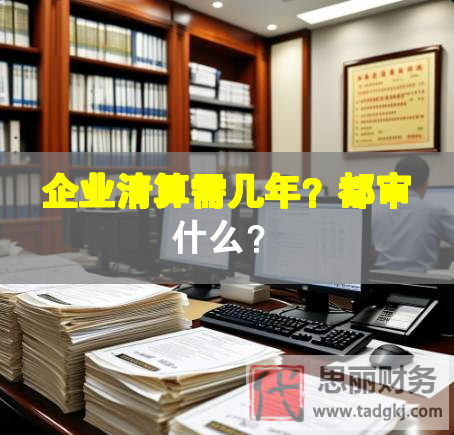 企業(yè)清算需幾年？都審什么？