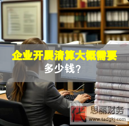 企業(yè)開(kāi)展清算大概需要多少錢(qián)？