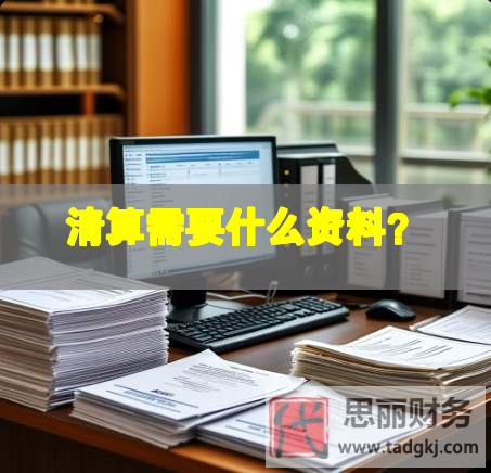 清算需要什么資料？