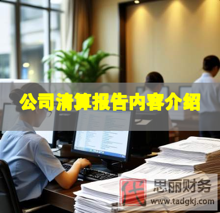 公司清算報(bào)告內(nèi)容介紹 公司清算報(bào)告內(nèi)容介紹