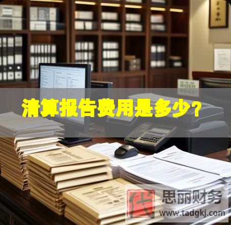 清算報(bào)告費(fèi)用是多少？
